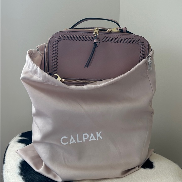 Calpak Travel Backpack in Dusty Pink - Picture 5 of 8
